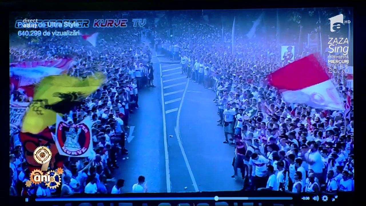 Smiley News: Membrii galeriei unei echipe de fotbal din Germania se iau la bătaie