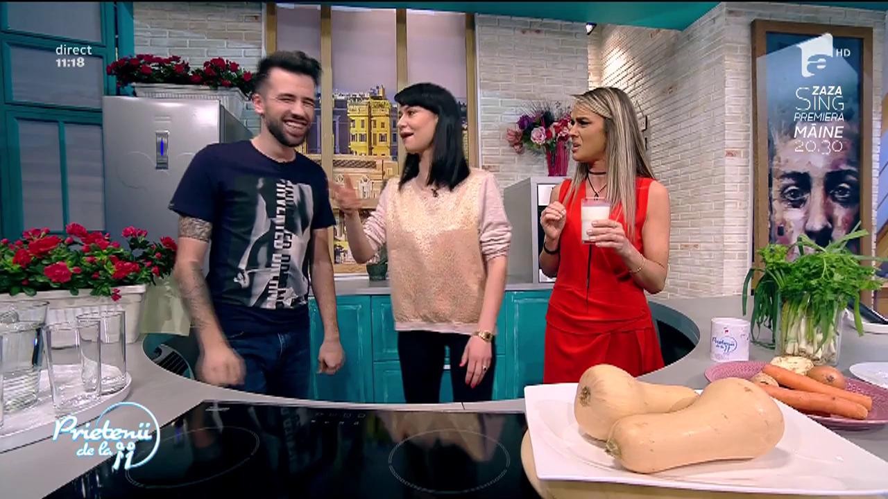 Andreea Moldovan gătește "Usturoi și supă de legume"