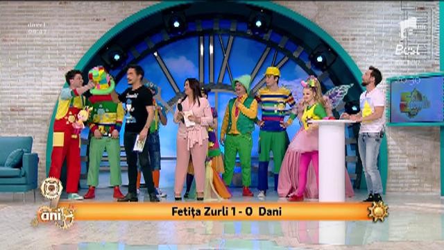 Provocarea &rdquo;5 secunde&rdquo;. Fetiţă Zurli vs. Iepuraşul Dani Oţil