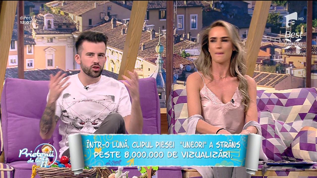 &Icirc;ntr-o lună, clipul piesei "Uneori" a str&acirc;ns peste 8 milioane de vizualizări