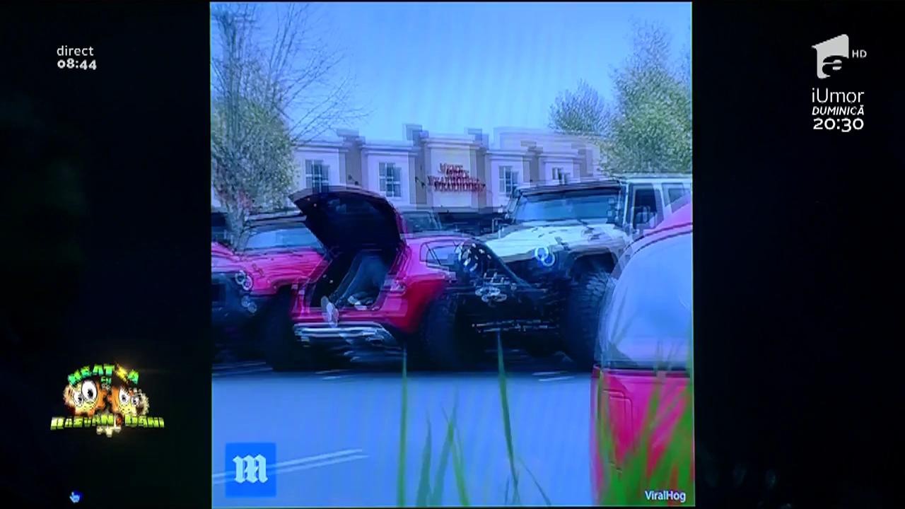 Smiley News. Pedepsit drastic de alți șoferi, după ce a parcat pe două locuri!