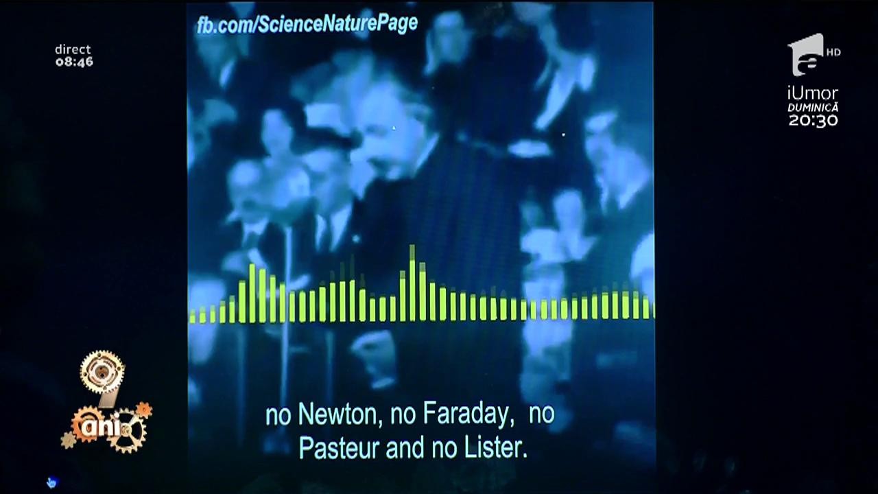 Smiley News. Vocea &icirc;n original a lui Albert Einstein