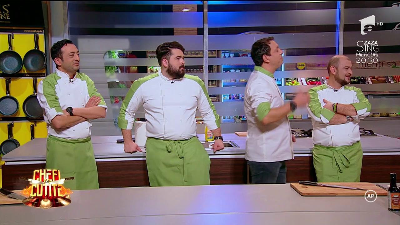 Nuntă la Chefi la cuțite! Gina Pistol: "Scărlătescule, dacă ajungi la 90 de kilograme, am rochia de mireasă &icirc;n mașină"