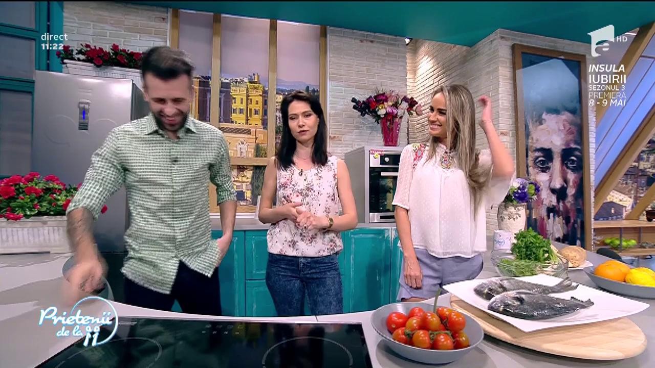 Andreea Moldovan găteşte o "Dorada mediteraneană cu piure de păst&acirc;rnac"