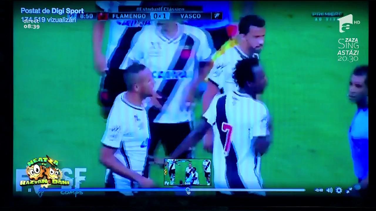 Smiley News: Arbitrul care simulează o accidentare &icirc;n timpul unui meci de fotbal
