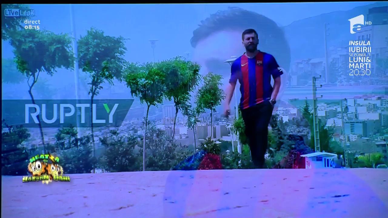 Smiley News: Sosia iraniană a lui Lionel Messi