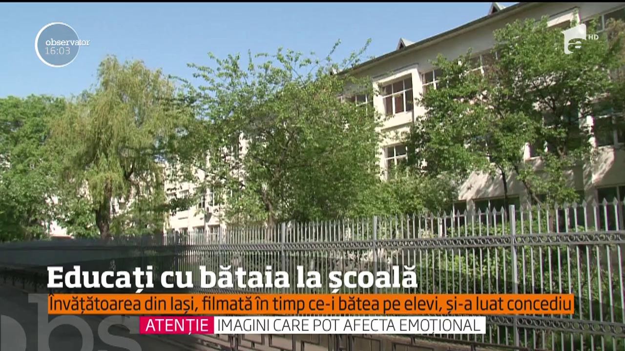 Alt caz revoltător &icirc;n școala rom&acirc;nească! Un &icirc;nvățător din Iași, acuzat că a lovit un copil cu picioarele