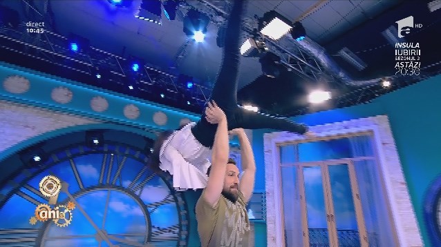 Dani și Ami, acrobație reușită la Neatza: &rdquo;Să mai vii pe la noi, putem face lucruri interesante cu tine&rdquo;