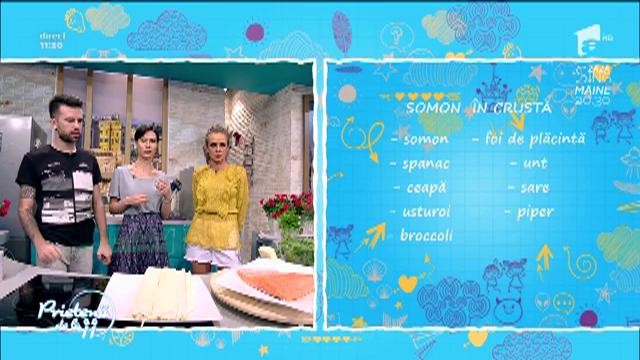 Andreea Moldovan găteşte "Somon &icirc;n crustă"
