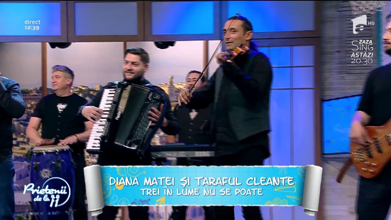 Diana Matei şi Taraful Cleante - "Trei &icirc;n lume nu se poate"