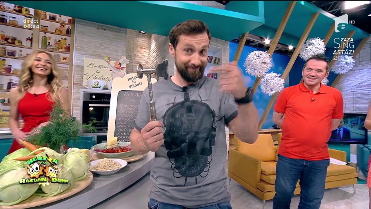 &rdquo;Ruladă picantă&rdquo;, o rețetă delicioasă cu mușchiuleț de porc și gulii