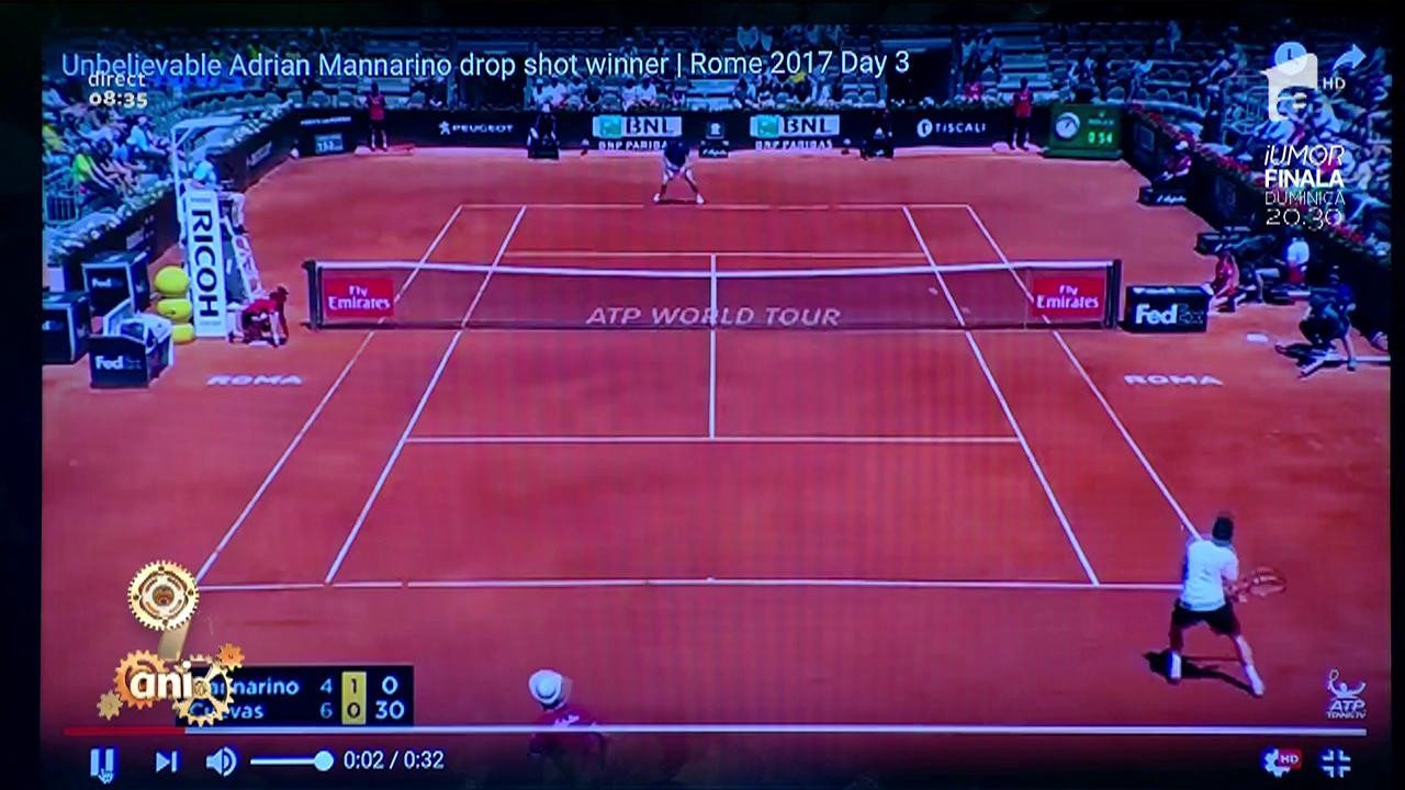 Smiley News: Ce efect! Faza anului &icirc;n tenis