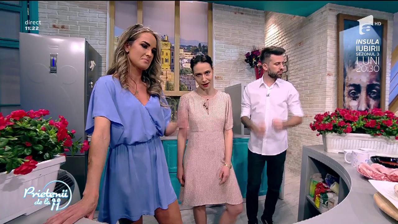 Andreea Moldovan găteşte "Pizza party"