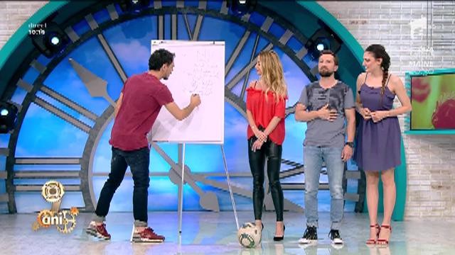 "Antena 1 îți aduce vedetele în liceu!" Răzvan şi Dani şi-au făcut strategia pentru marele meci cu liceenii!