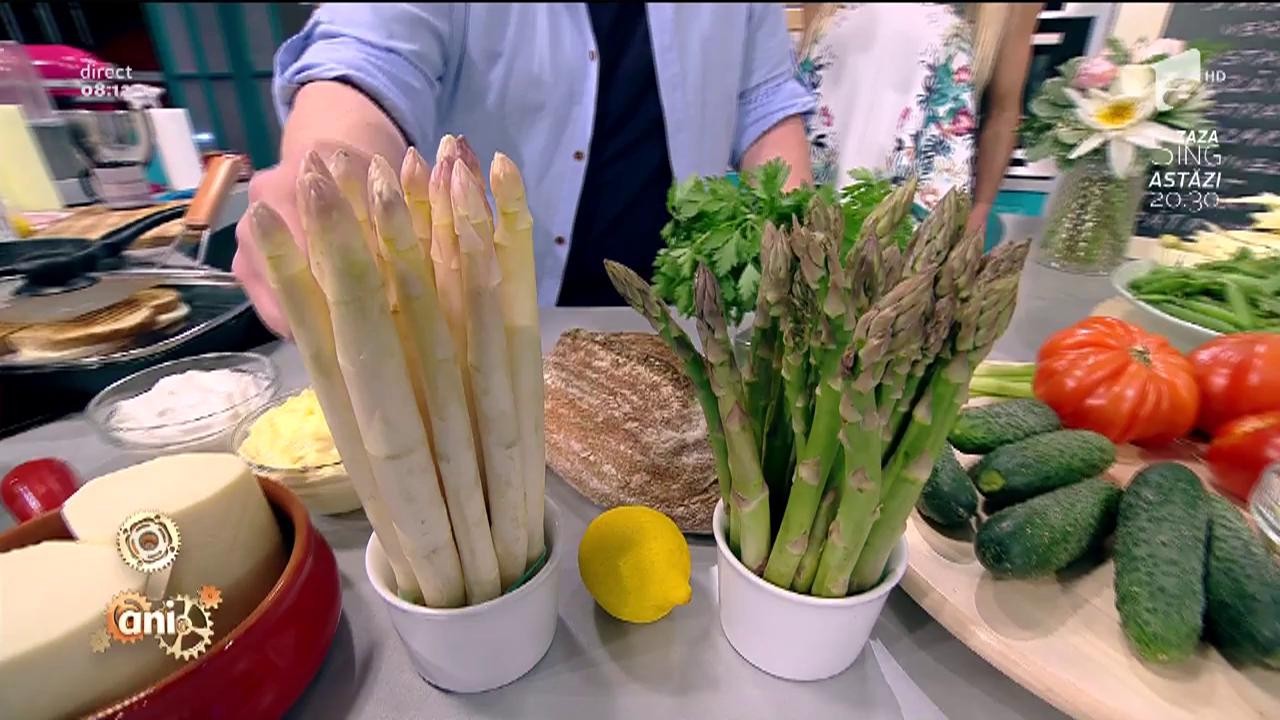 &rdquo;Sparanghel vioi&rdquo;, o salată sănătoasă și gustoasă