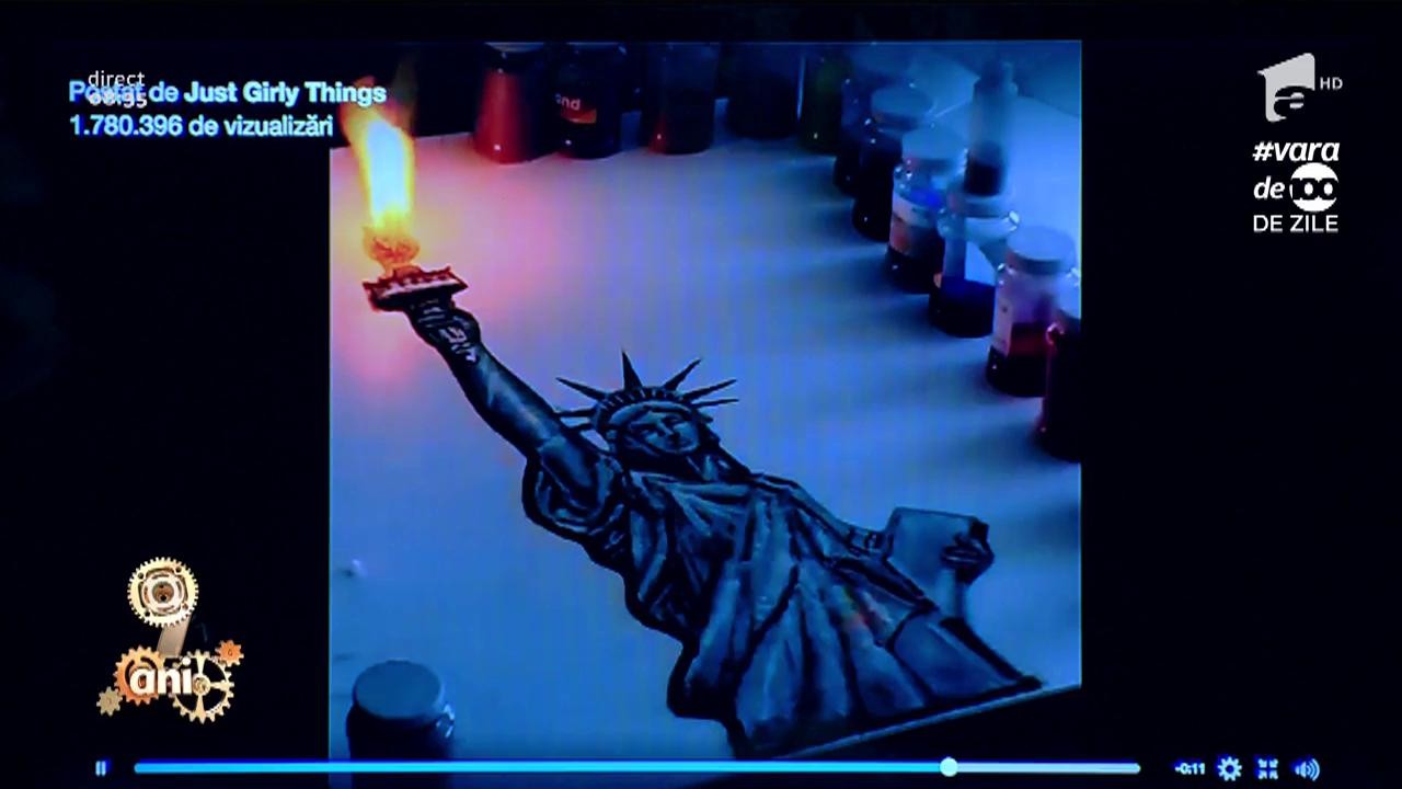 Smiley News: Ideie de artist. Statuia Libertății, &icirc;n flăcări!