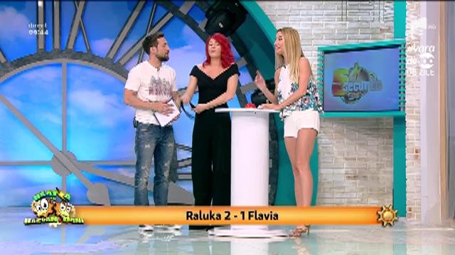 Provocarea &rdquo;5 secunde&rdquo;. Raluka vs. Flavia: &rdquo;Am rămas fără permis auto. Mă b&acirc;ntuie treaba asta!&rdquo;