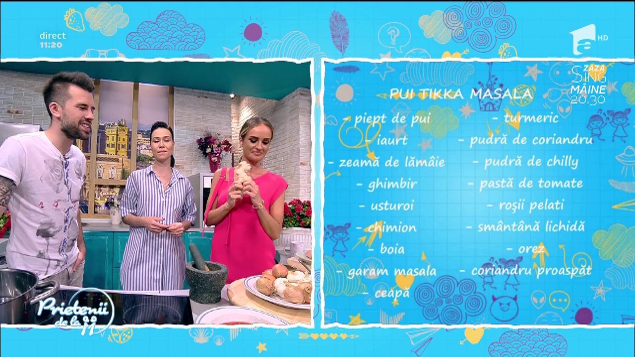 Andreea Moldovan găteşte "Pui Tikka Masala"