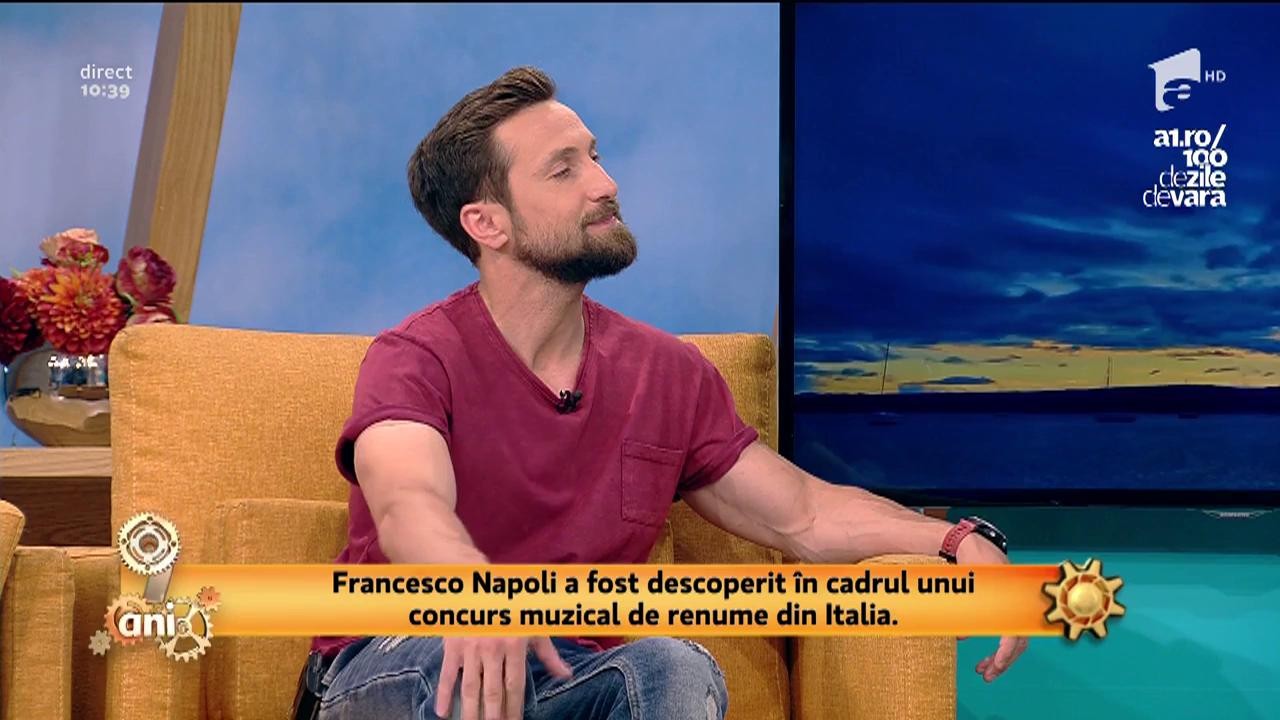 Francesco Napoli, creatorul hitului &bdquo;Balla Balla&rdquo;, la Neatza
