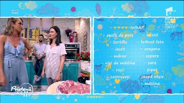 Andreea Moldovan găteşte "Wrap"