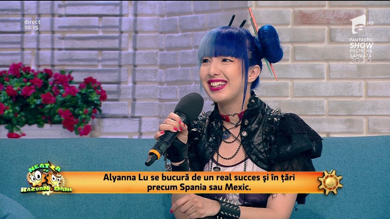 Alyanna Lu este singura c&acirc;ntăreață Otaku din Rom&acirc;nia, cunoscută publicului larg datorită look-ului manga afișat