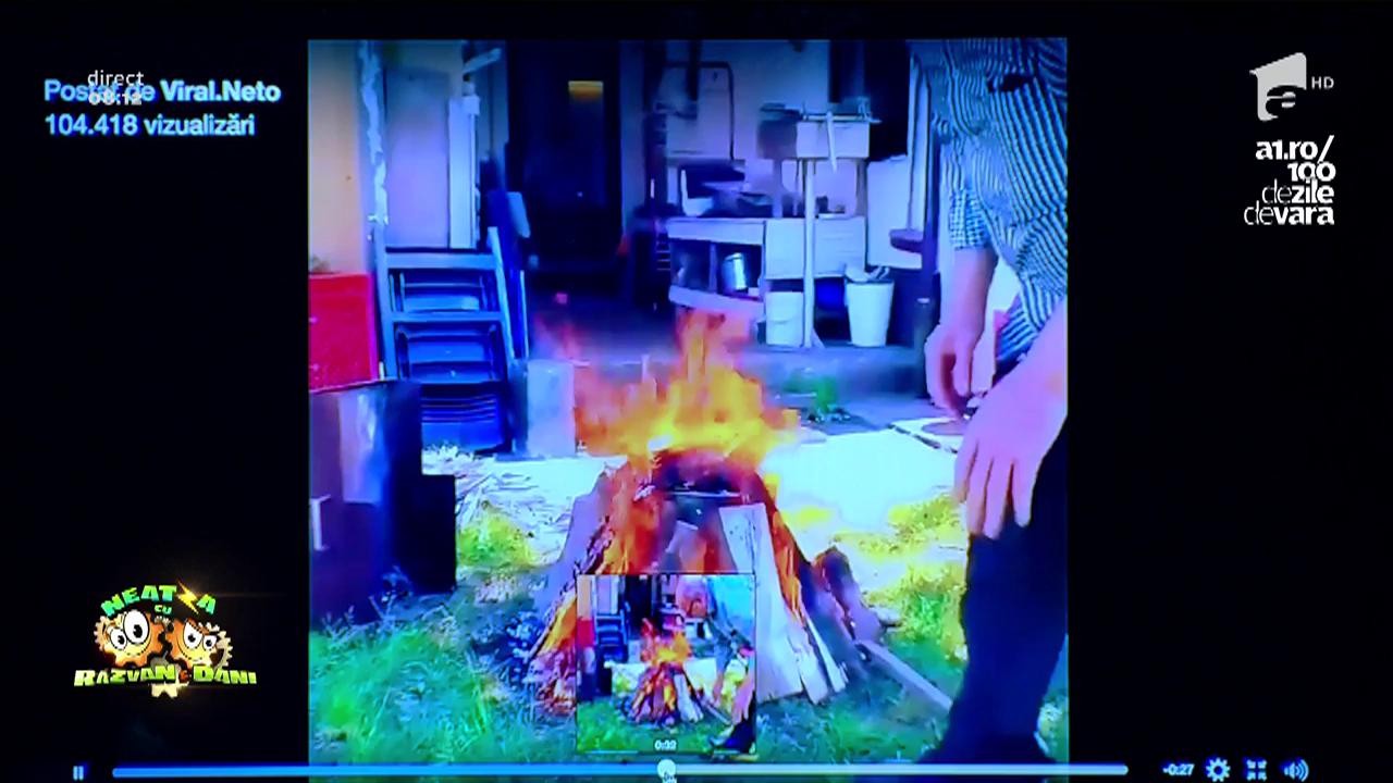 Smiley News: Cea mai nouă tehnică de făcut pui la grătar