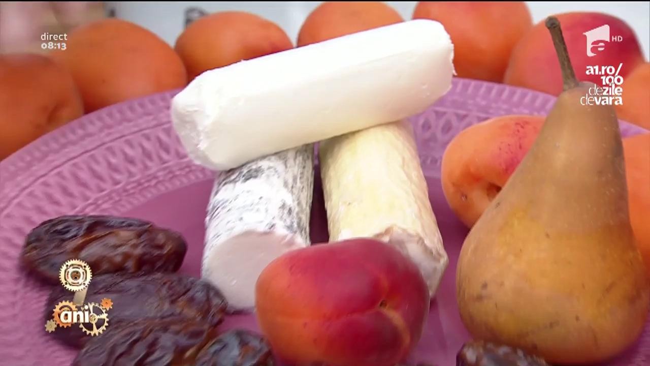 Delicios şi sănătos. Caise umplute cu br&acirc;nză de capră