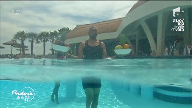 Provocare la Prietenii de la 11! Mike Diamondz intră &icirc;n apă pentru Ana Morodan