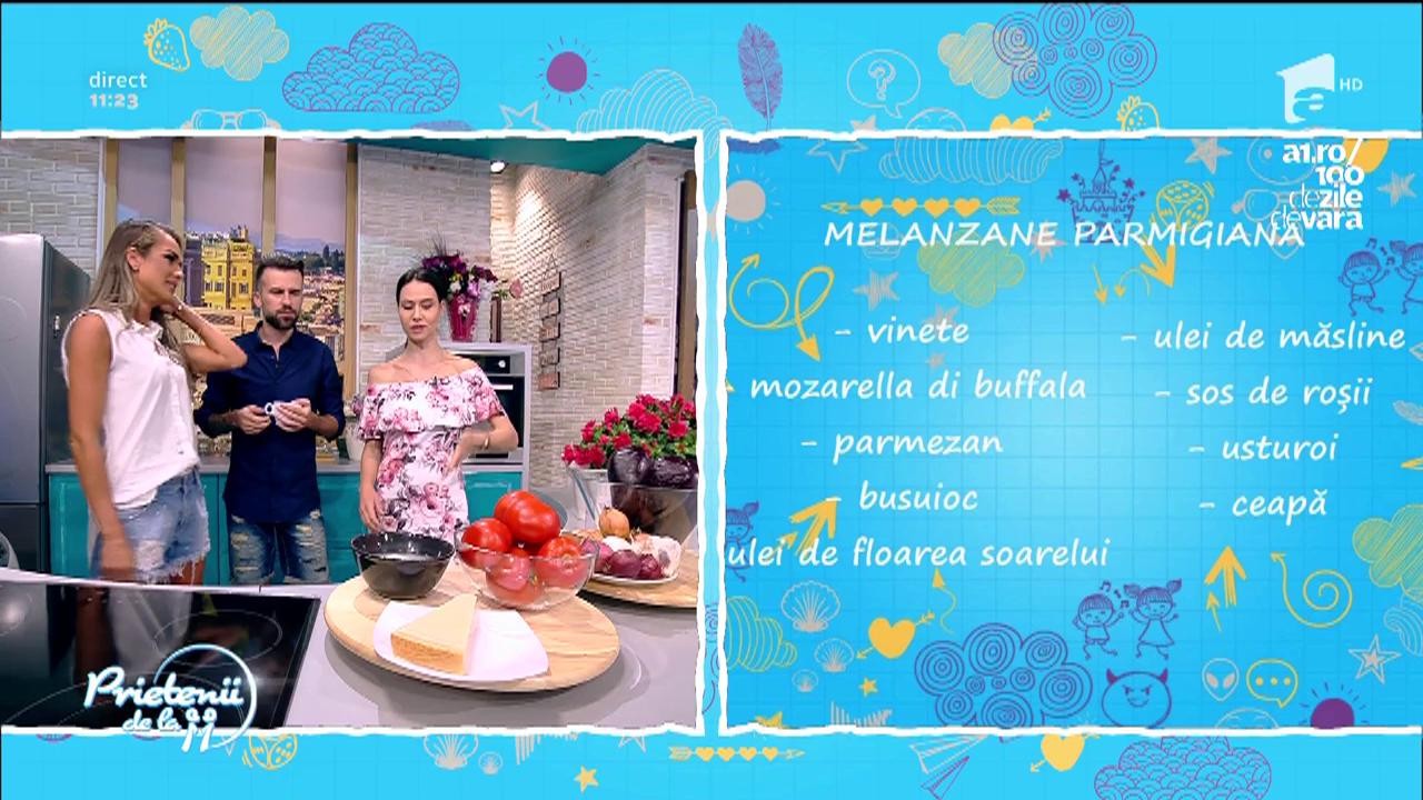 Andreea Moldovan găteşte "Melanzane Parmigiana"
