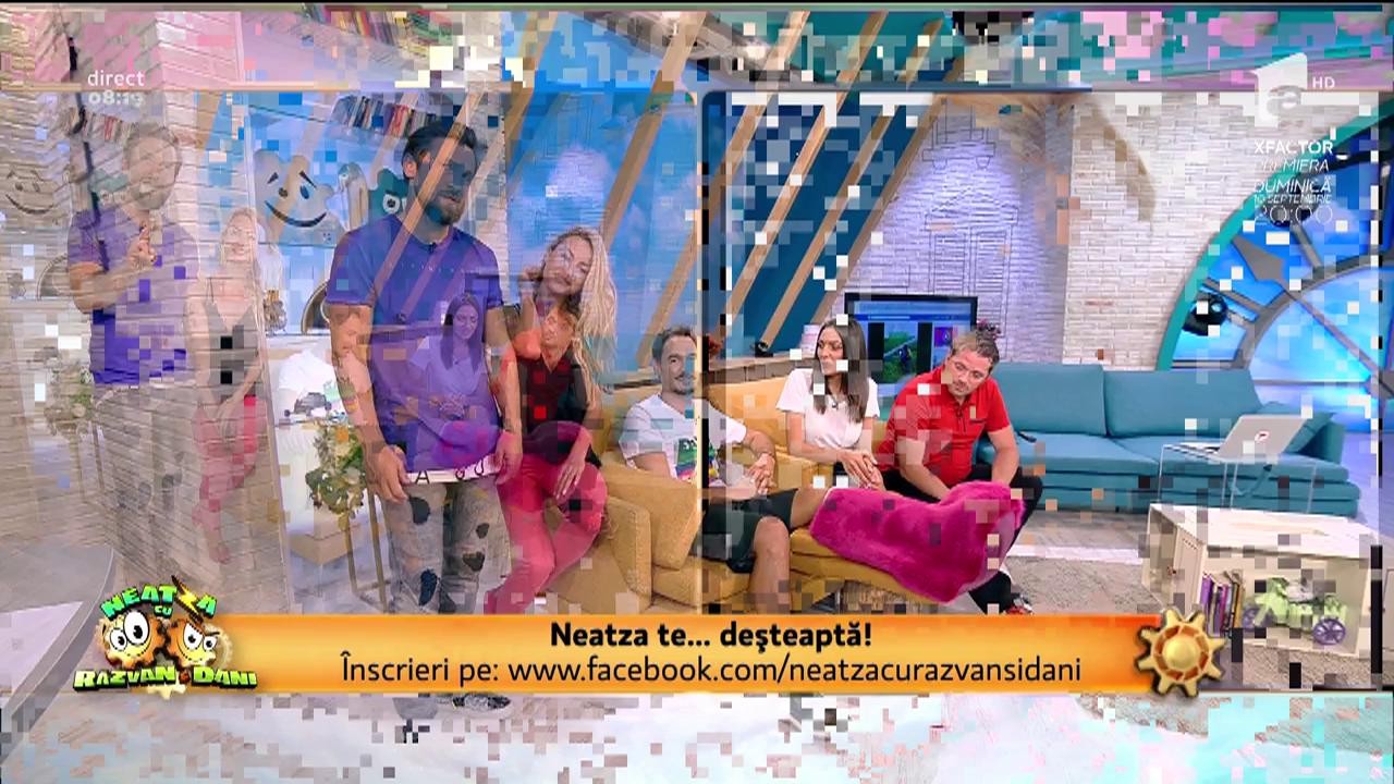 Răzvan Simion, mascota emisiunii! Uite cum dansează cu piciorul &icirc;n ghips prezentatorul TV