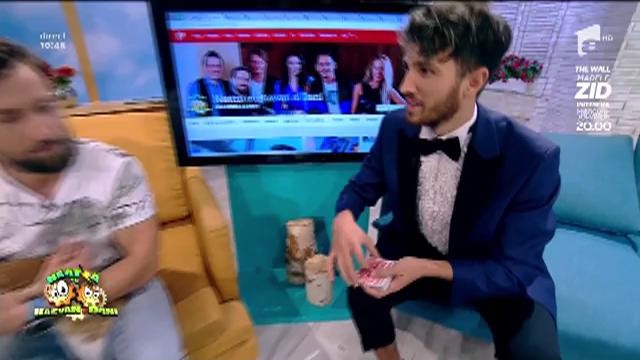 Număr de magie ieşit din comun! Magicianul Verdini &icirc;ţi citeşte g&acirc;ndurile