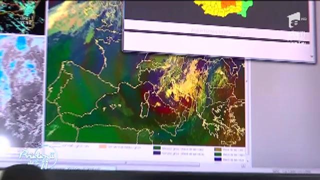 Se anunță cod galben și portocaliu de ploi abundente și v&acirc;nt puternic &icirc;n anumite regiuni ale țării