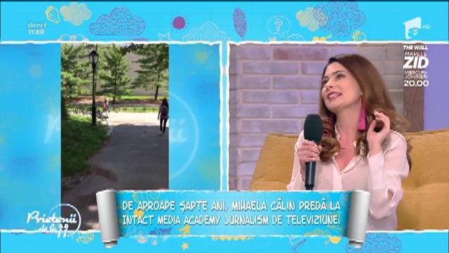 Mihaela Călin, trainer la Intact Media Academy: "Am avut șansa să fac un interviu cu Heidi Klum"