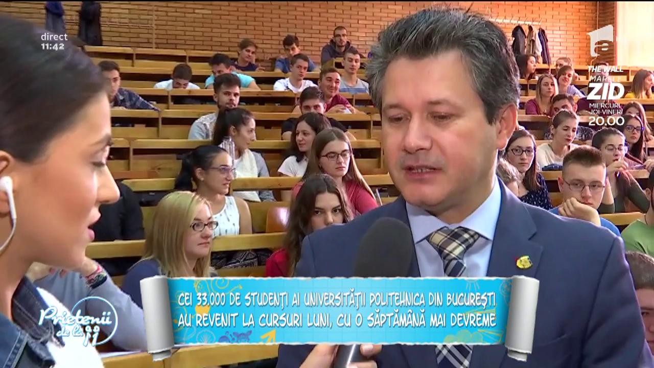Universitatea Politehnică Bucureşti a deschis anul universitar cu generaţia 200