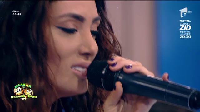 Fabulos! Claudia Pavel c&acirc;ntă medley la Neatza