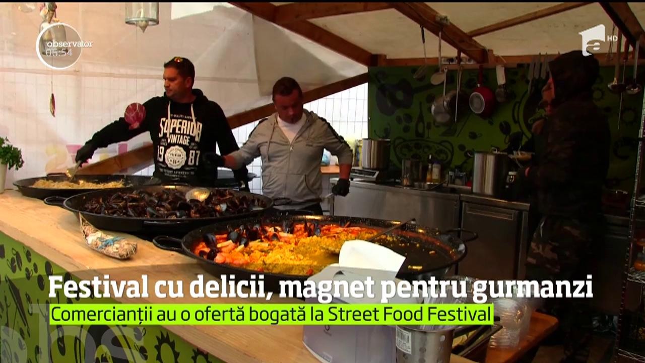 Festival cu delicii, magnet pentru gurmanzii din Oradea