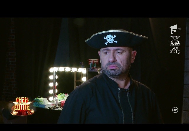 Chef Cătălin Scărlătescu, piratul din bucătărie! Iată &icirc;n c&acirc;te personaje se vor transformă juratul &rdquo;Chef la cuțite&rdquo;