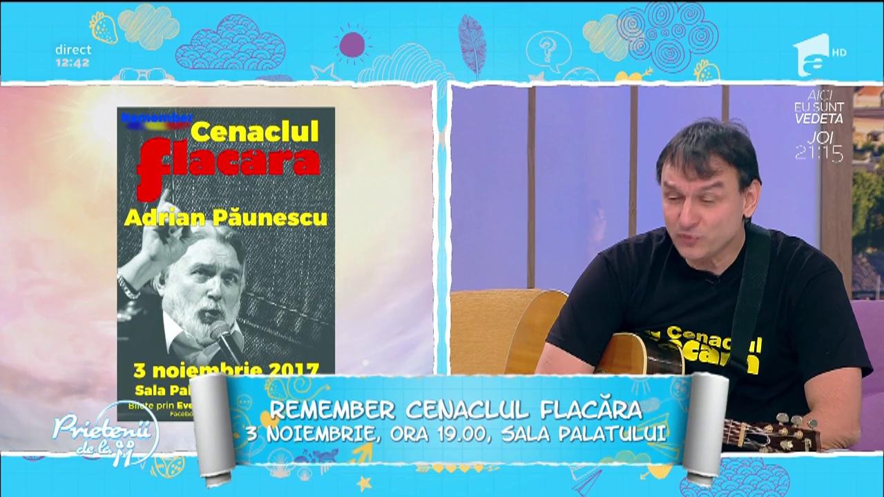 &rdquo;Remember Cenaclul Flacara&rdquo; are loc cu casa &icirc;nchisă! La eveniment vor c&acirc;nta aproape 50 de artiști, din toate generațiile