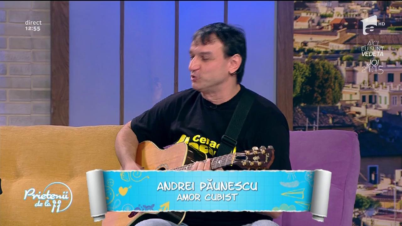 &rdquo;Amor cubist&rdquo;. Andrei Păunescu, duet live de senzație cu Florin Ristei
