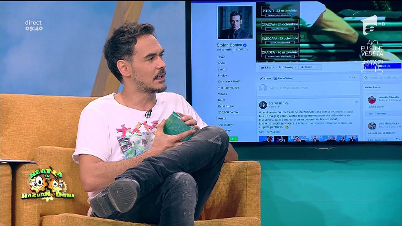 Ștefan Bănică a lansat cel mai nou album intitulat "Picat din lună"