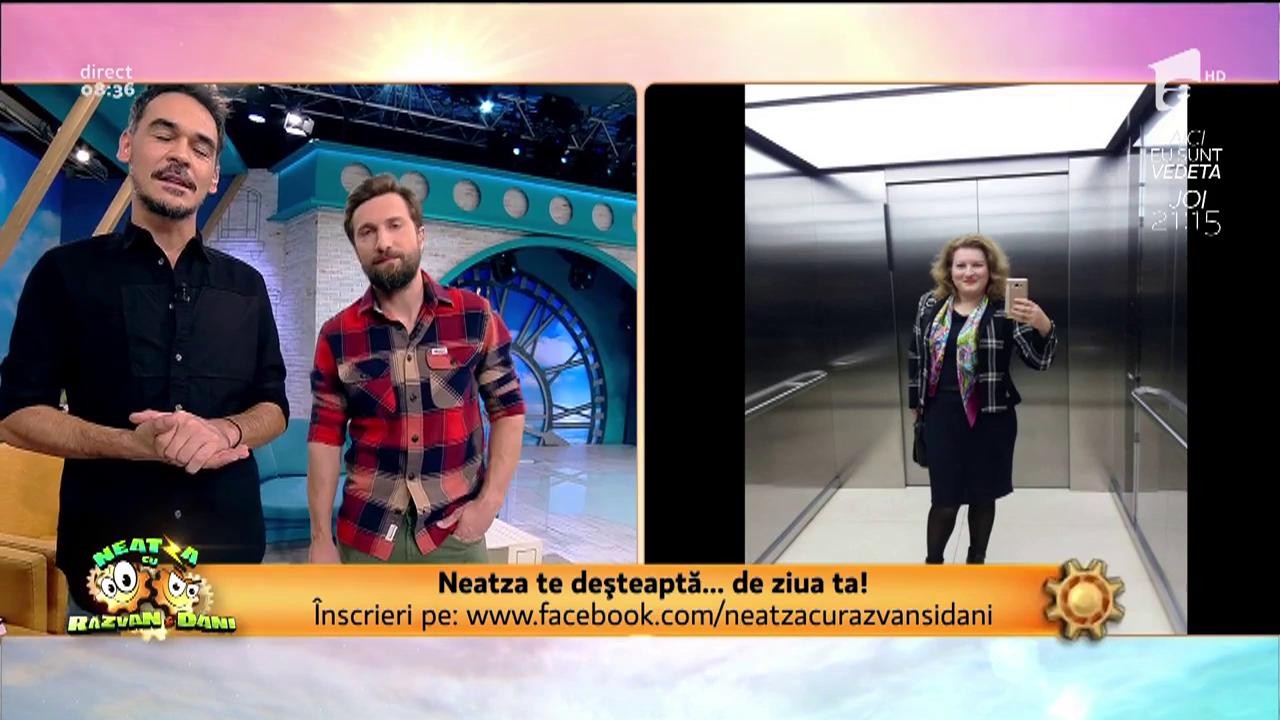 "Neatza te... deşteaptă! Somnoroasa zilei a fost Gina