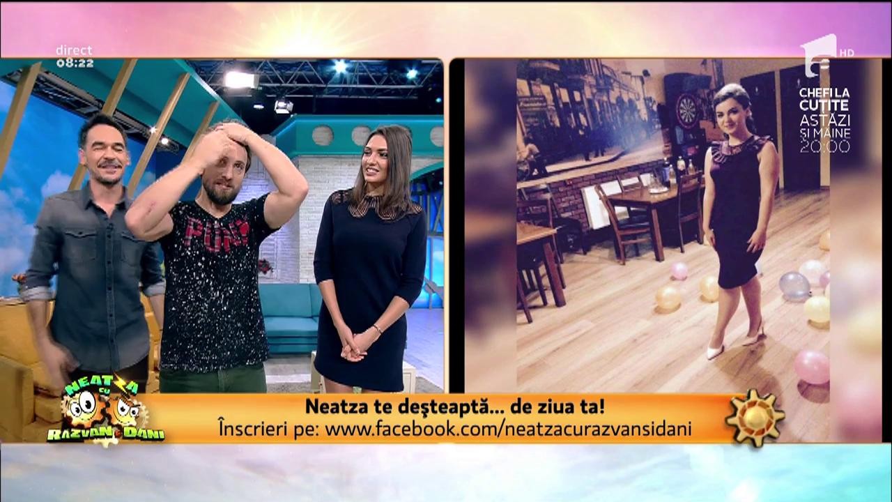 "Neatza te... deşteaptă! Somnoroasa zilei a fost Diana"