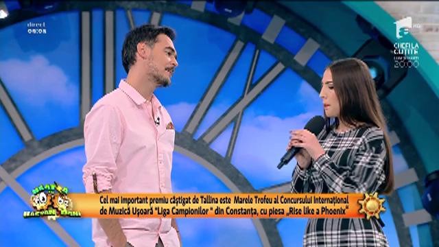 Tallina este c&acirc;ştigătoarea Marelui Trofeu al Concursului Internaţional Liga Campionilor cu piesa "Rise like a Phoneix"
