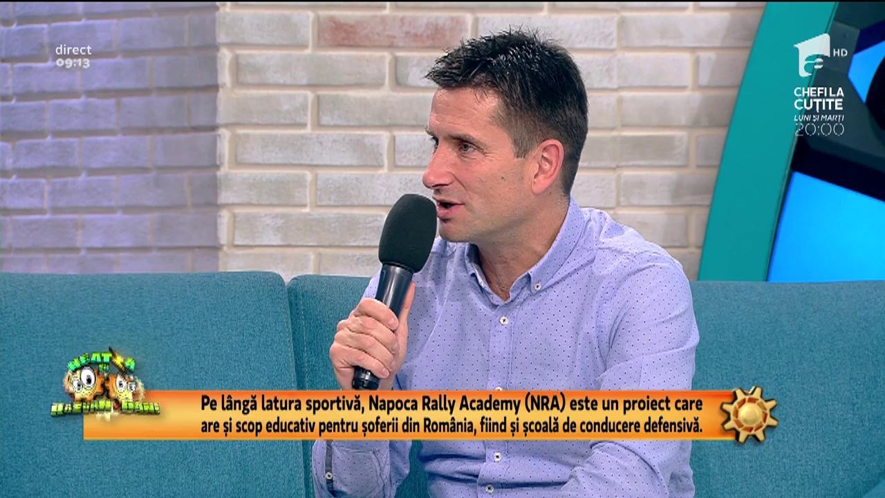 Bogdan Marişca, cel mai rapid pilot pe patru roţi din Rom&acirc;nia &icirc;n 2017, a venit la Neatza!