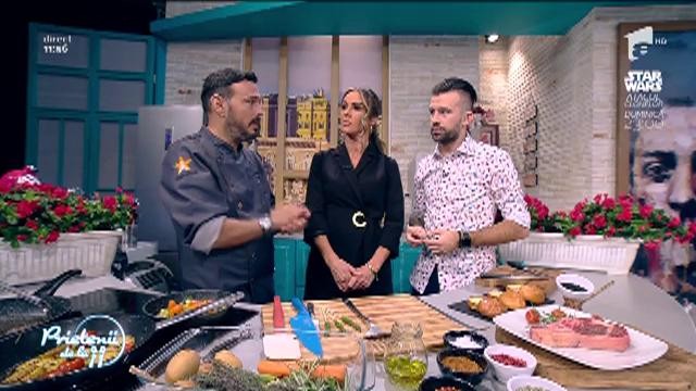 Chef Iosif Ștefănescu gătește "Antricot de vită cu os"