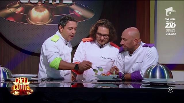 Proba de duel a ajuns la final! Chefii au trecut la degustare!