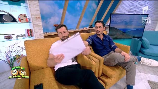 Răzvan și Dani, caricaturizați &icirc;n niște fotografii