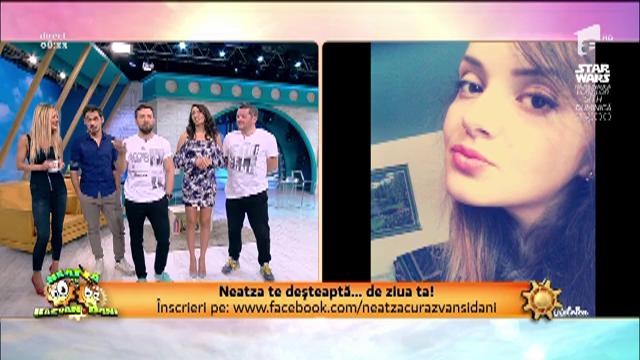 Neatza te... deşteaptă! Somnoroasa zilei a fost Andreea