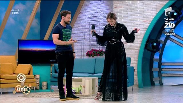 Cristina Strecop&icirc;tov, apariție magică &icirc;n platoul Neatza!