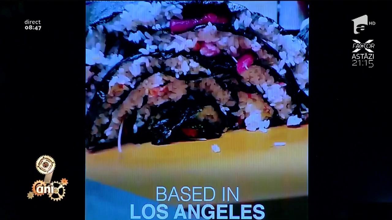 Imagini interzise...pofticioșilor! Cătălin Oprișan a găsit cel mai mare sushi din lume! „Îl tai cu barda”